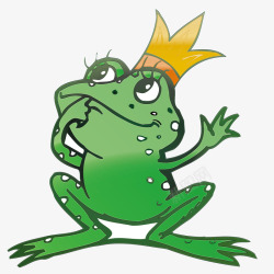 青蛙王子卡通素材