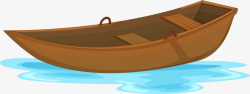 世界海洋日海上木船素材