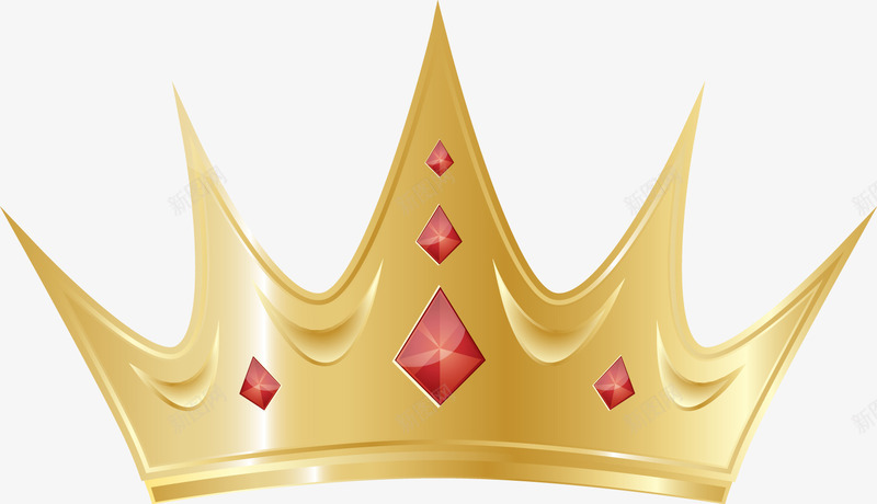 镶红宝石的皇冠png免抠素材_88icon https://88icon.com PNG 头饰 皇冠 红宝石
