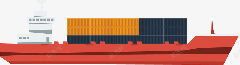 创意海洋邮轮运输图png免抠素材_88icon https://88icon.com 堆积 快递 物流 货物 邮轮