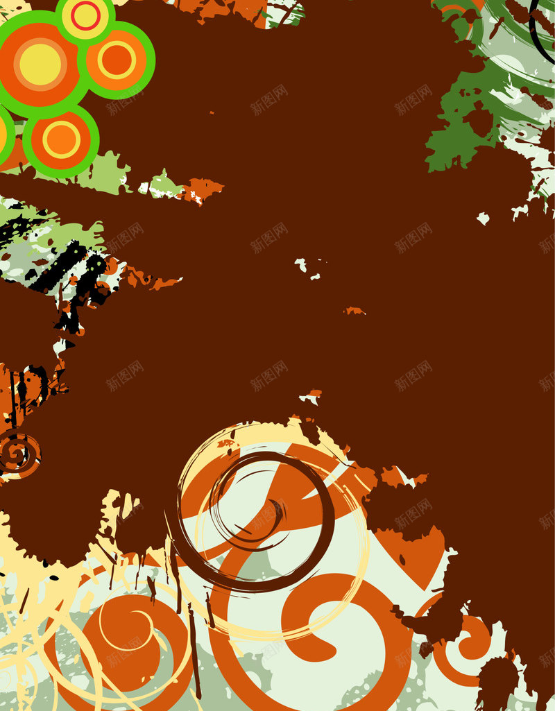 绿色花纹滑板png免抠素材_88icon https://88icon.com 斑斓图案 树藤植物 清新纹路 滑板图案 简约图案 绿色花纹