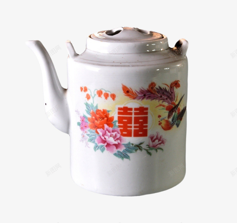 印花瓷茶壶png免抠素材_88icon https://88icon.com 产品实物 印花瓷茶壶 瓷茶壶