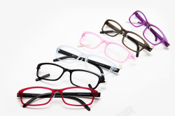 不同色彩眼镜框架素材