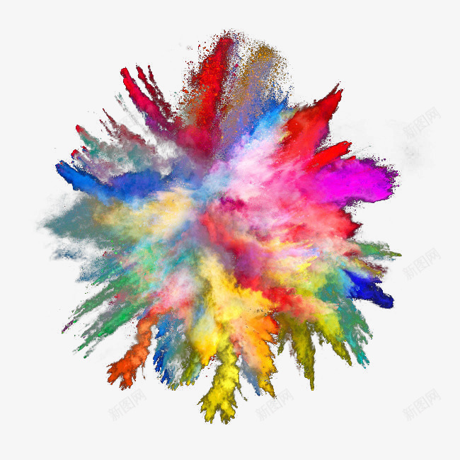 喷射粉尘png免抠素材_88icon https://88icon.com 烟雾 粉尘 素材 色彩