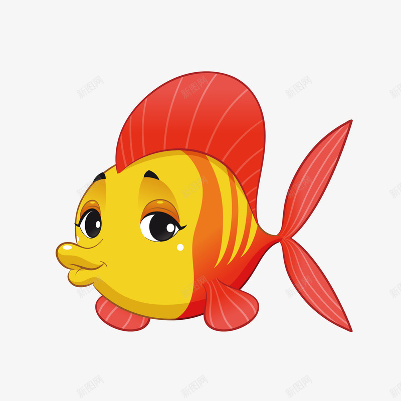 金鱼png免抠素材_88icon https://88icon.com 卡通 海洋 海洋元素 海洋元素PPT 海洋元素免抠 海洋生物 海生物 金鱼 金鱼简笔 鱼