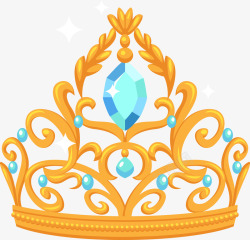 蓝宝石皇冠图素材