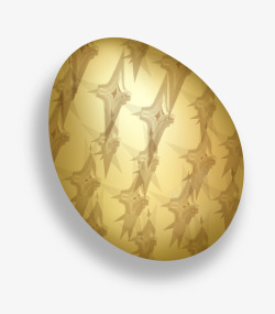 复活节金色美丽彩蛋素材