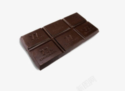 黑巧克力片素材