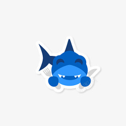 饥饿的鲨鱼素材