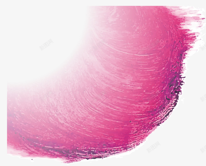 粉色透明效果笔刷png免抠素材_88icon https://88icon.com 矢量png 笔刷 粉刷效果 粉色笔刷 透明效果 透明笔刷