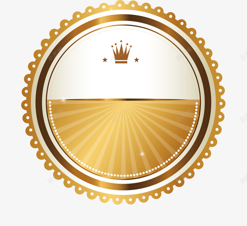 皇冠荣誉奖章矢量图eps免抠素材_88icon https://88icon.com 圆形 奖励 皇冠 荣誉 资质荣誉 矢量图