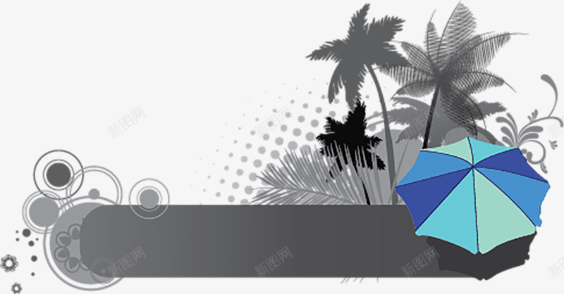 椰子树夏日背景装饰png免抠素材_88icon https://88icon.com 夏日 椰子树 海洋 边框装饰 雨伞 页面装饰 页面装饰元素