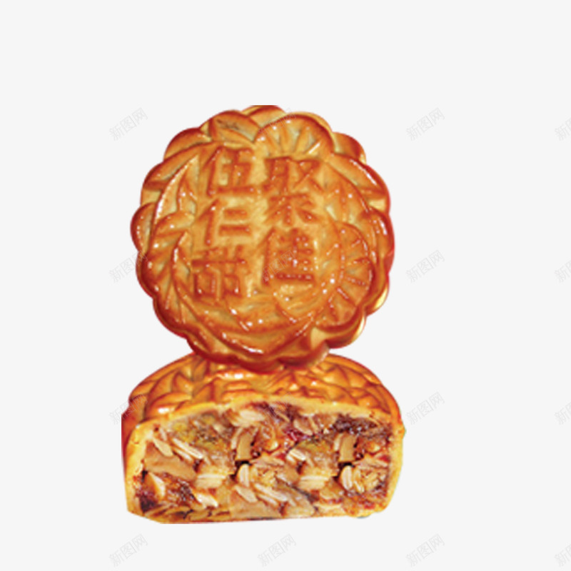 月饼png免抠素材_88icon https://88icon.com 中秋 五仁 团圆 月饼 甜点 食物