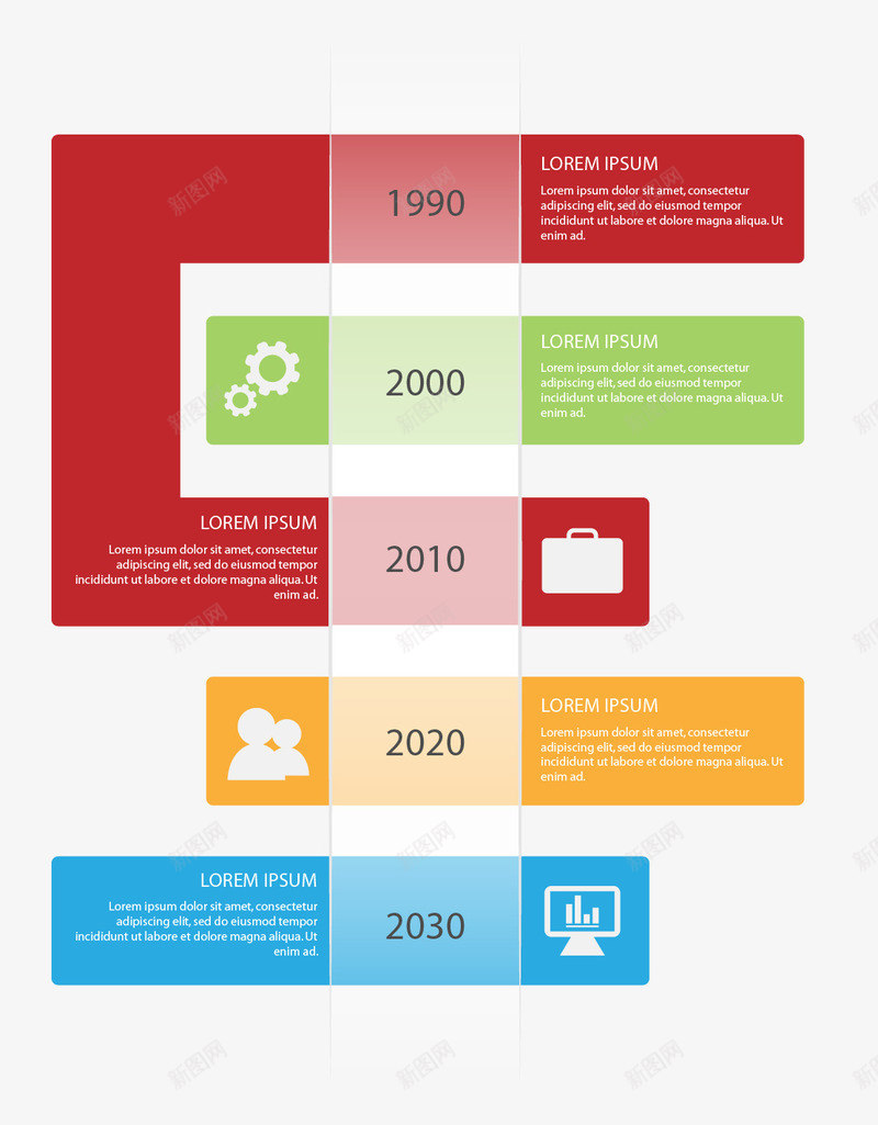 时间轴图表在丰富多彩的风格png免抠素材_88icon https://88icon.com 信息 信息图表 图 图形 图表 时间表 色彩鲜艳