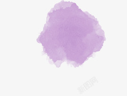 创意合成紫色的边框笔刷效果素材
