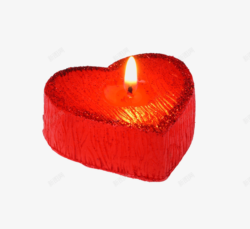 心形蜡烛png免抠素材_88icon https://88icon.com 光亮 实物 心型照明设备 心形蜡烛 浪漫 浪漫主义 火焰 照亮 燃烧 爱 红色 蜡烛