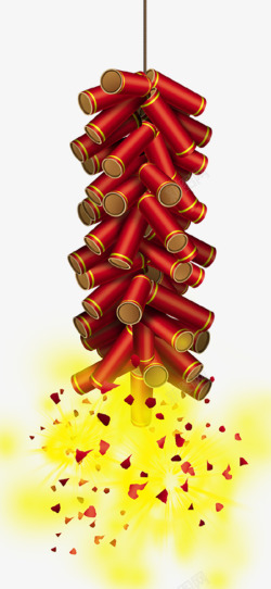 节日鞭炮素材