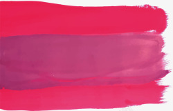 水粉色水彩涂鸦笔刷矢量图素材
