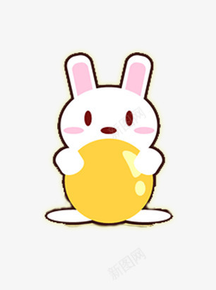 中秋玉兔png免抠素材_88icon https://88icon.com 中秋海报设计素材 嫦娥玉兔 玉兔