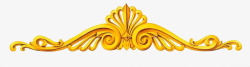 金色皇冠花纹素材