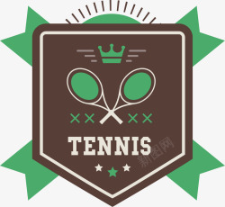 全国网球大赛标志素材