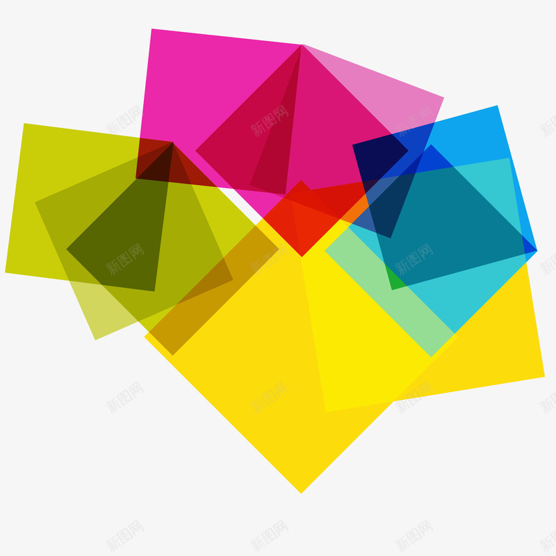 抽象炫彩方块矢量图ai免抠素材_88icon https://88icon.com 抽象 方块 炫彩 矢量图