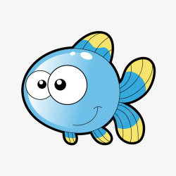 生物世界鱼矢量图素材