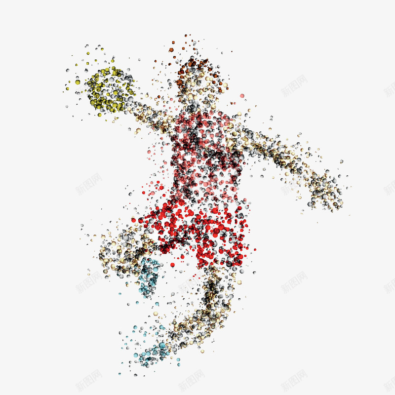篮球运动员动感彩绘图psd免抠素材_88icon https://88icon.com 人物 动作 动感彩绘 篮球 篮球运动 篮球运动员