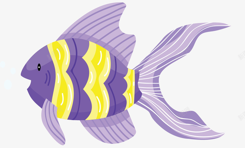 大海里美丽的紫色小鱼矢量图ai免抠素材_88icon https://88icon.com 小鱼 海洋 海洋小鱼 矢量png 紫色小鱼 美丽小鱼 矢量图