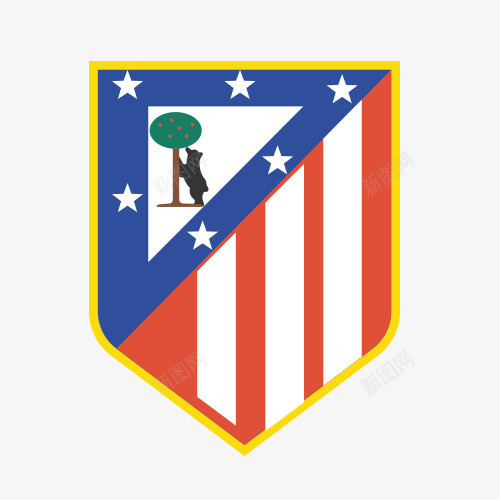 西班牙足球俱乐部标志png免抠素材_88icon https://88icon.com 标志 白色 皇冠 盾牌 矢量素材 英文 西班牙 足球俱乐部