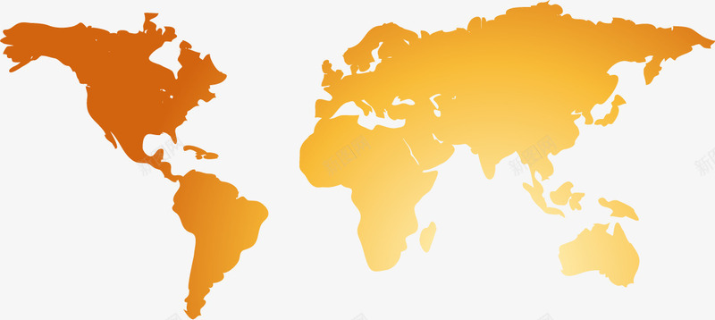 橙色世界地图png免抠素材_88icon https://88icon.com 世界 地图 城市 橙色