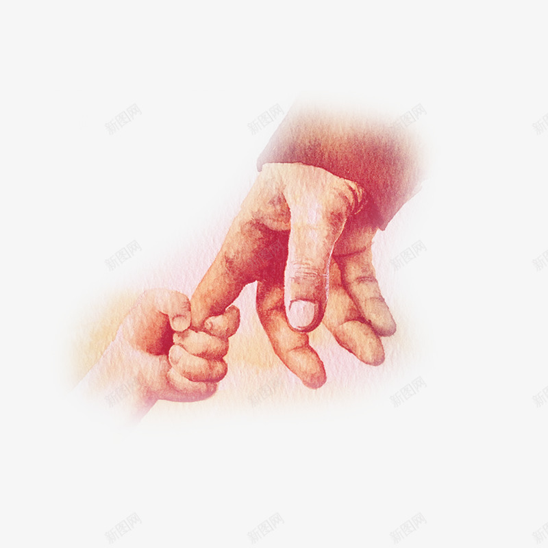 手绘绘画手牵手温馨插画png免抠素材_88icon https://88icon.com 手牵手 手绘 插画 温馨 绘画