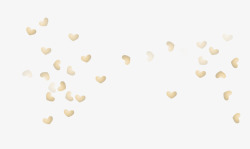 爱心桃漂浮素材