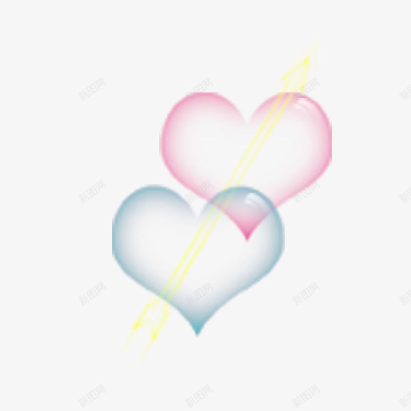概念新生活用品天猫主图png免抠素材_88icon https://88icon.com 桃心粉色蓝色心心心印