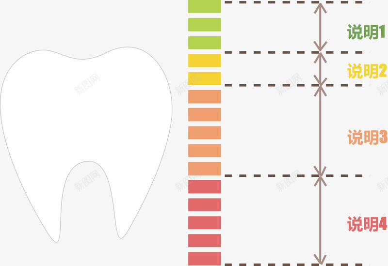 牙齿保养说明图png免抠素材_88icon https://88icon.com 图表 扁平