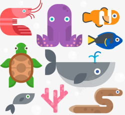 8款海洋动物素材
