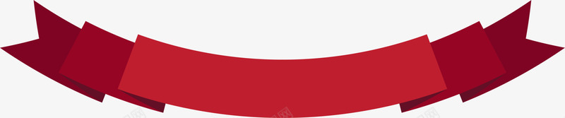 红色横幅绸带png免抠素材_88icon https://88icon.com 横幅 红色 绸带 缎带 装饰图案