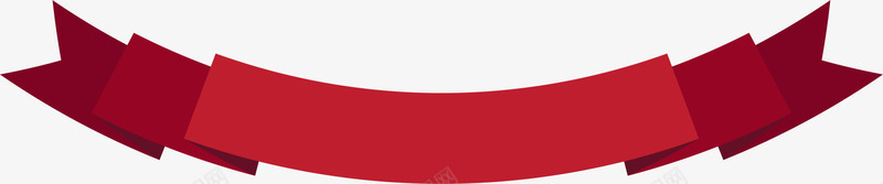 红色横幅绸带png免抠素材_88icon https://88icon.com 横幅 红色 绸带 缎带 装饰图案