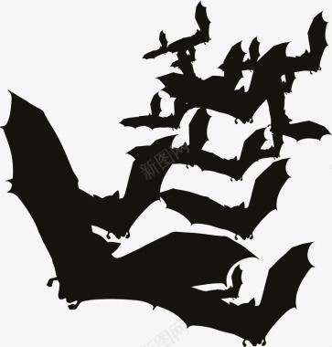 飞翔的和平鸽飞翔的蝙蝠图标图标