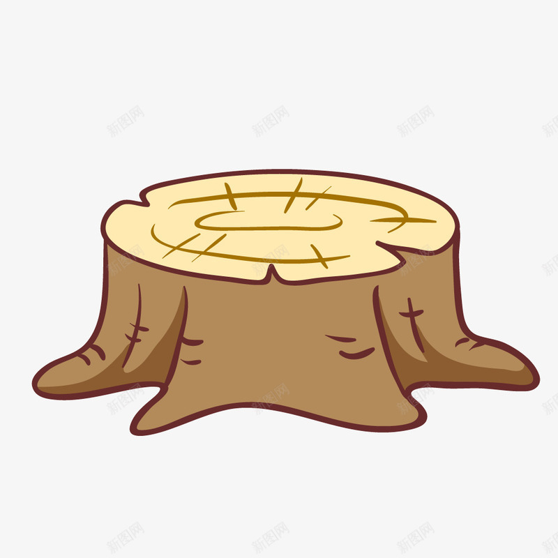 灰色树木树桩png免抠素材_88icon https://88icon.com 树木 树桩 灰色