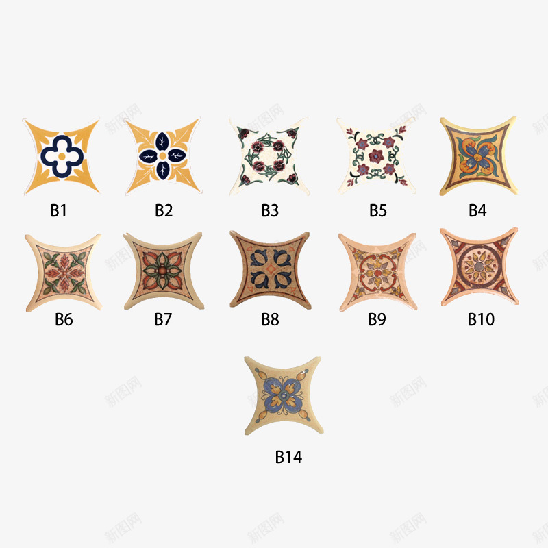 一摞角花砖png免抠素材_88icon https://88icon.com 各种砖 墙砖 复古 新款 防滑 防滑纹理 齐全