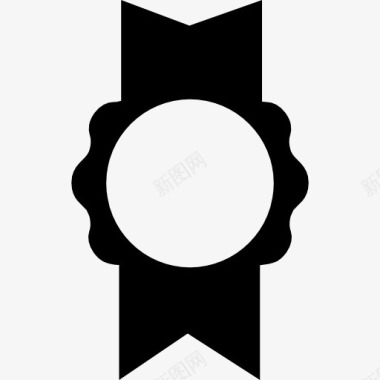 形状和符号奖牌丝带象征图标图标