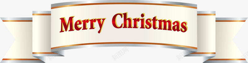 闪耀圣诞节字母标签png免抠素材_88icon https://88icon.com Christmas Merry 圣诞快乐 圣诞节 大气横幅 闪耀标签