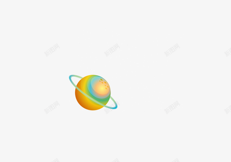 黄色立体星球矢量图eps免抠素材_88icon https://88icon.com 旋转地球 矢量星球 立体星球 黄色星球 矢量图