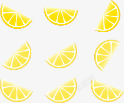香橙片柠檬片高清图片