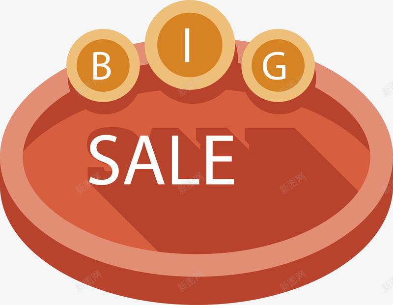 红色椭圆形标题框png免抠素材_88icon https://88icon.com 促销标题框 促销海报 大促销 椭圆形 矢量png 红色