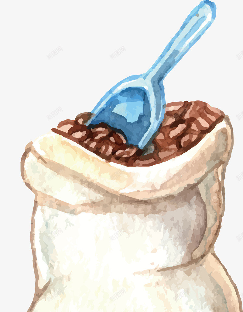 手绘咖啡豆子绘画图案png免抠素材_88icon https://88icon.com 冷饮 创意 卡通 咖啡 图案 手绘 水彩 绘画 设计 豆子 饮料