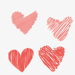 爱心桃爱心心形素材