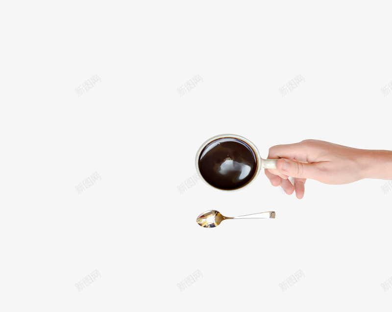 爱咖啡爱生活png免抠素材_88icon https://88icon.com 勺子 咖啡 品质 喝咖啡 手握 杯子 生活