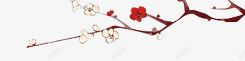 一树桃花png免抠素材_88icon https://88icon.com 彩绘桃花 秋季 粉色桃花